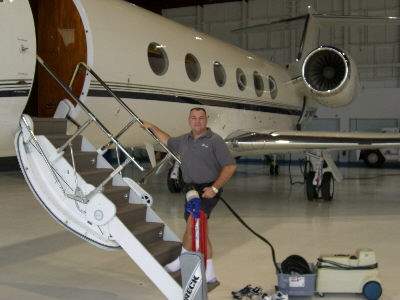 Airplane carpet cleaning Cleveland Ohio