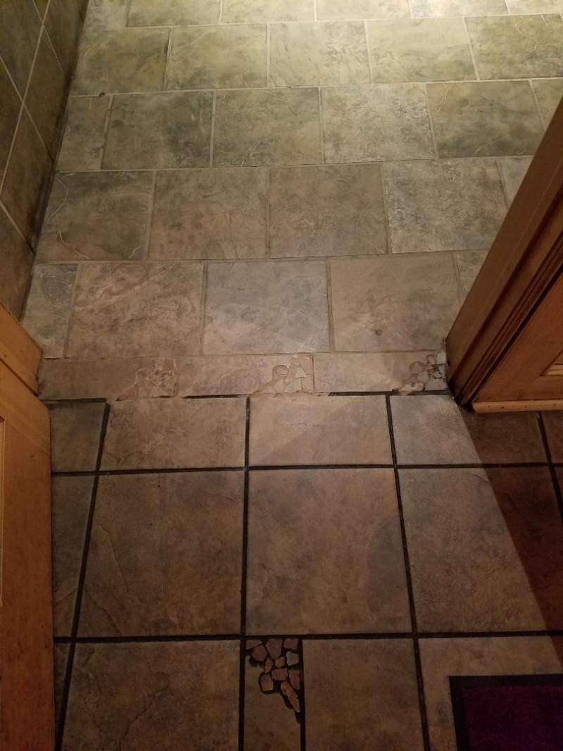 Tile and grout cleaning by Delta   Carpet Cleaning
